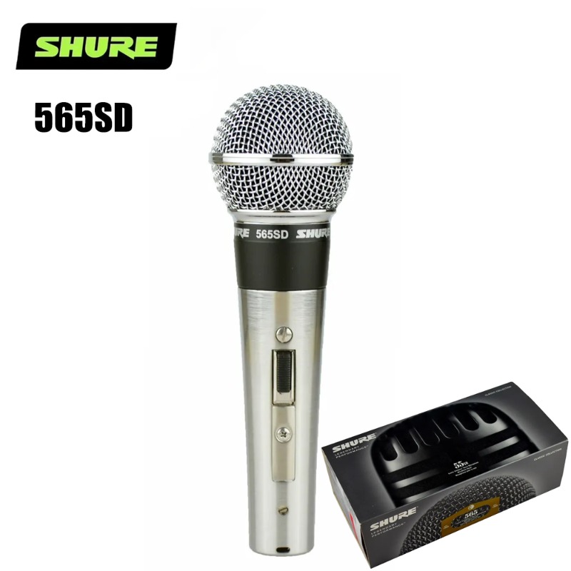Shure Mic Mv7 - Shure SM58 565SD Klasik Dinamik Kablolu