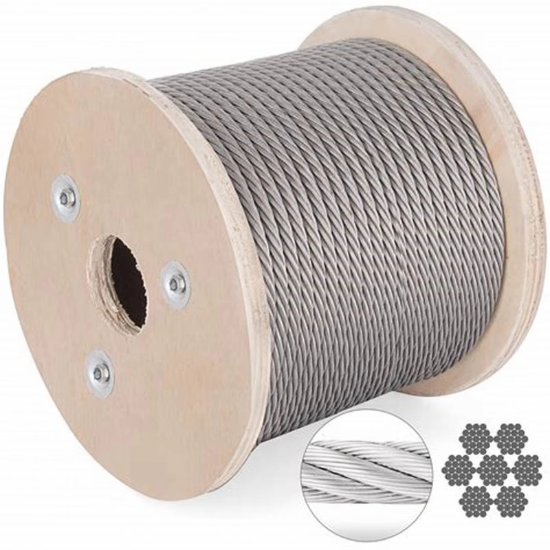 Stainless Wire Ss316 - Tel Halat 7X19 Çap 3.18mm 3.2mm