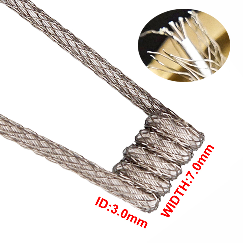 Clapton Wire Pre Built - Nichrome için NI80 RAGING FIRE bobini