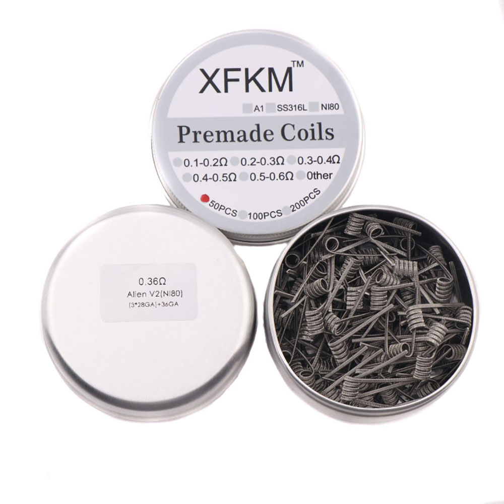 YENİ XFKM 100 ADET/kutu NI80/A - Clapton Wire Pre Built incelemesi ve fiyatı
