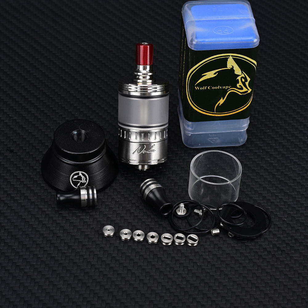 Wolfcoolvape NOLA RTA Yeniden  - Vaping Air incelemesi ve fiyatı