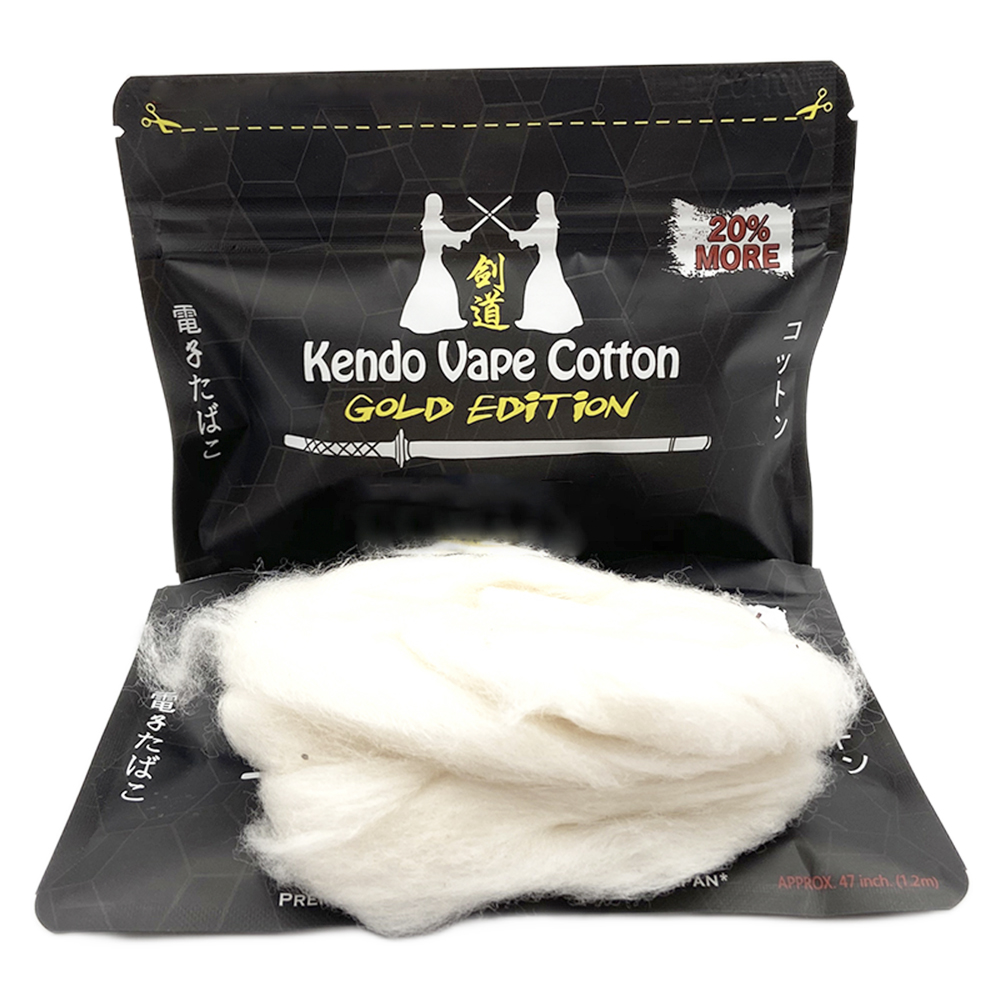 Yeni Kendo Pamuk Gold Edition  - Vaping Goods incelemesi ve fiyatı