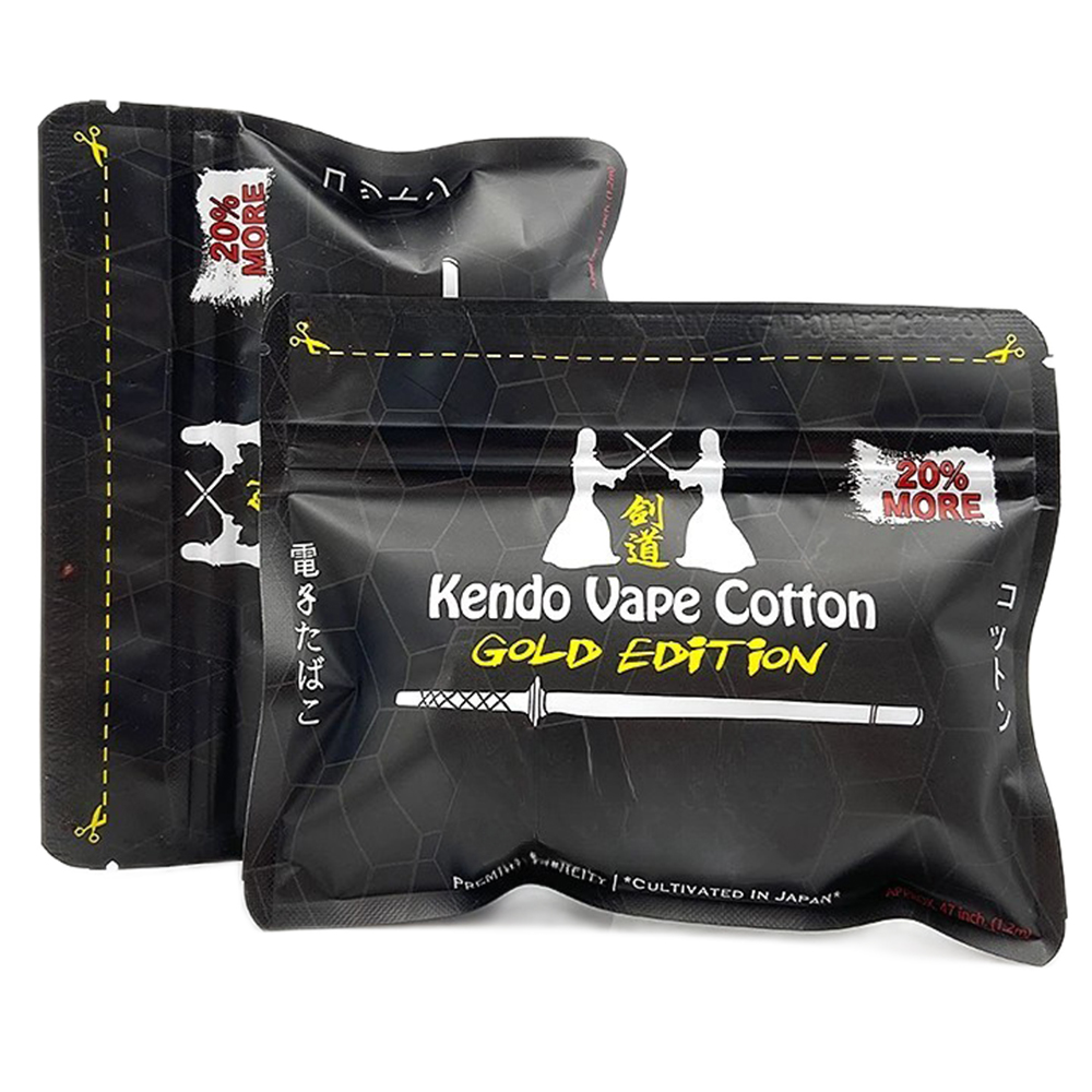 Yeni Kendo Pamuk Gold Edition  - Vaping Goods incelemesi ve fiyatı