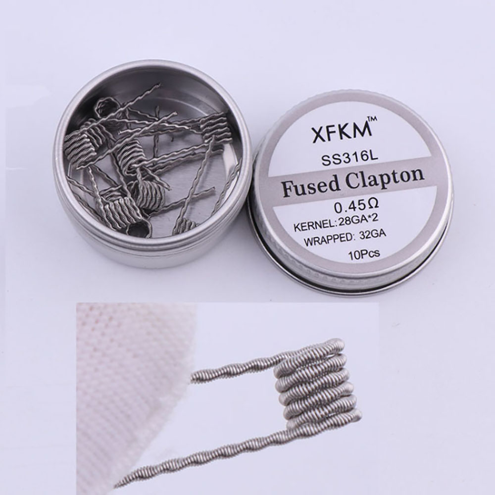 SS316L 10 adet/kutu önceden ha - Clapton Wire Pre Built incelemesi ve fiyatı