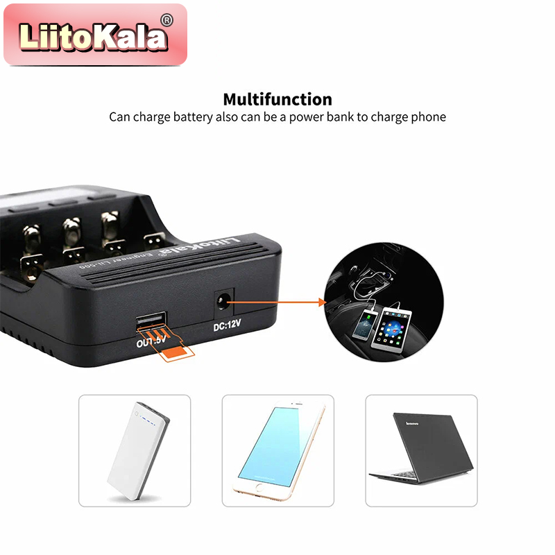 LiitoKala Lii-500 Pil Şarj Cih - Vape Battery 18650 incelemesi ve fiyatı